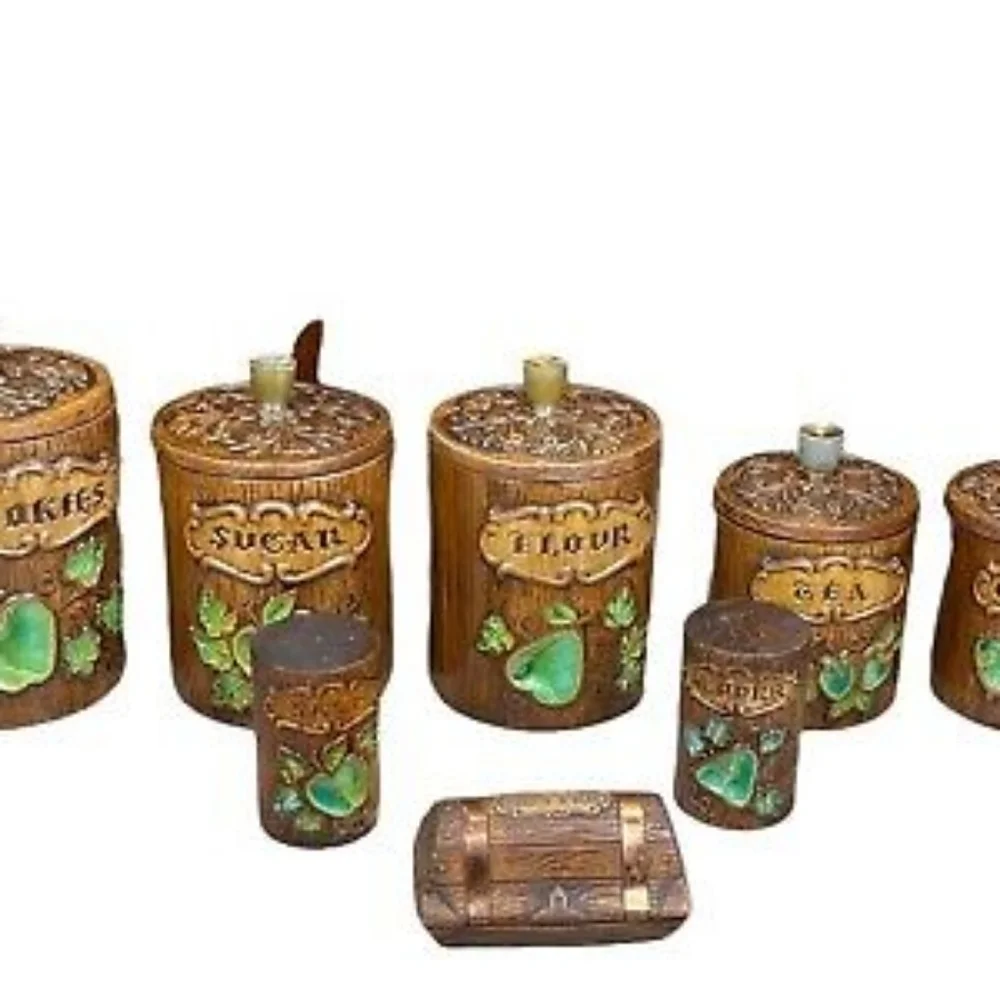 Found Treasure Craft Vintage Canister Set